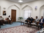 دیدار نماینده رهبری در عراق با رییس دانشگاه رضوی