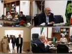 بازدید رییس سازمان سنجش از قرنطینه سوالات آزمون ورودی دانشگاه رضوی
