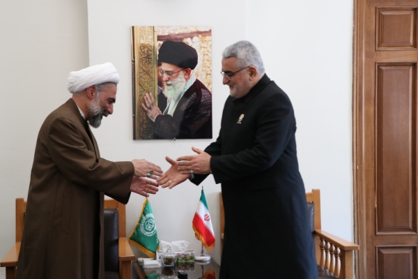 دیدار رییس انجمن دوستی ایران و چین با رییس دانشگاه رضوی