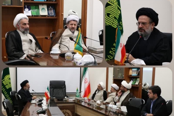 دیدار معاون بین الملل حوزه های علمیه با رییس دانشگاه رضوی